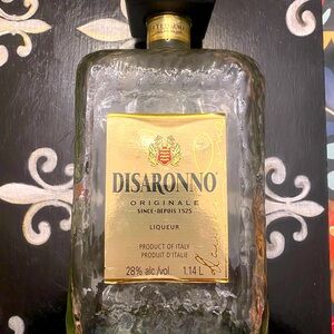 Disaronno Originale Liqueur Bottle Empty large bottle